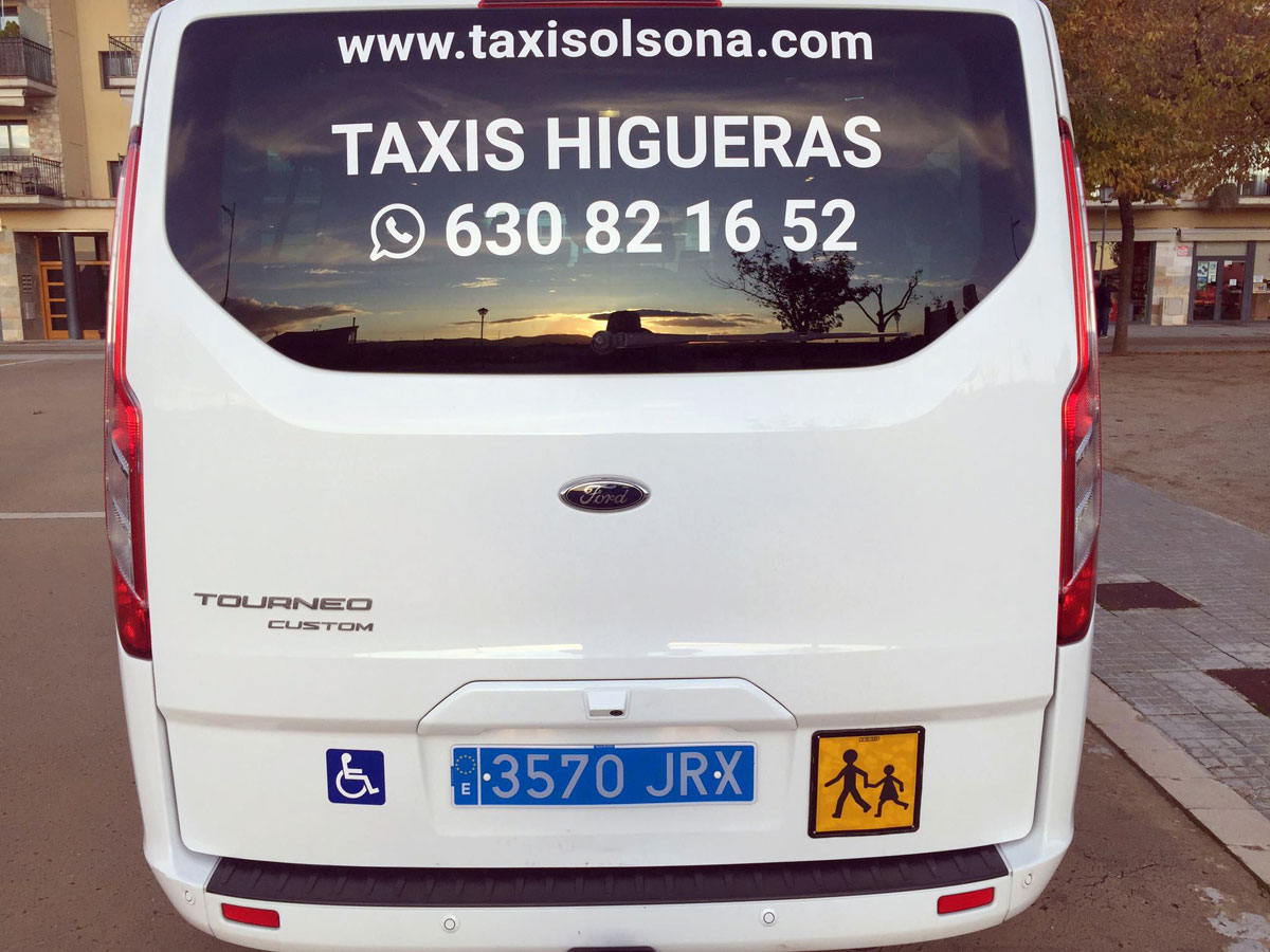 Taxi Solsona - contacte